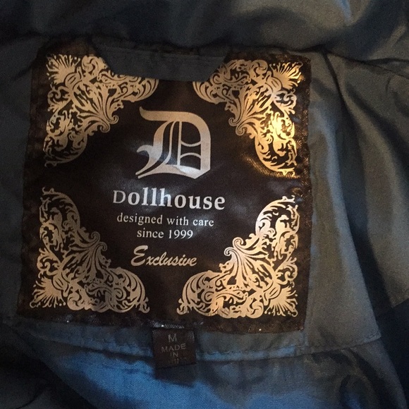 Blue puffer jacket - Picture 3 of 4